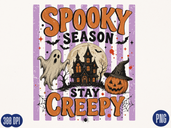 Download Spooky Season Stay Creepy PNG, Haunted - Creepy png Collection