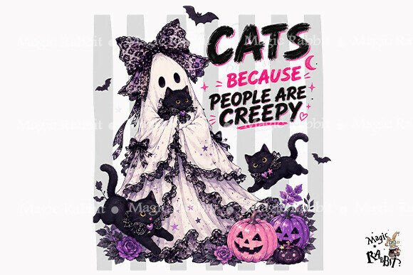 Download Cats Because People Are Creepy PNG - Creepy png Collection
